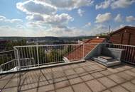 Blick von der Dachterrasse in die Ferne....