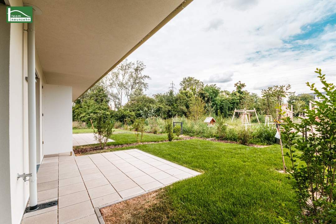 Ihr eigener Garten - Raumhöhe bis zu 2,8m, Heizung/"Kühlung über Geothermie uvm. - Provisionsfrei