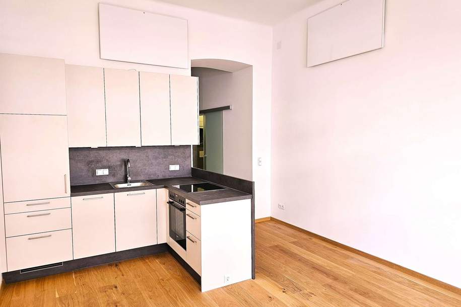 LUXUS-Kuschelnest Nähe Rochusmarkt – Erstbezug nach Generalsanierung – EWE-Küche!, Wohnung-kauf, 235.000,€, 1030 Wien 3., Landstraße