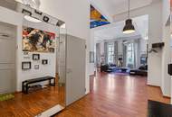Exklusive vollmöblierte Designer-Altbauwohnung mit Lift direkt in die Wohnung & Parkblick