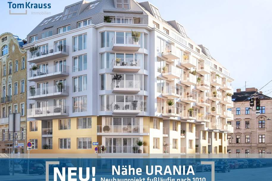 LUXUS PENTHOUSE MIT DACHTERRASSE UND POOL - BLICK AUF DONAUKANAL, Wohnung-kauf, 1030 Wien 3., Landstraße