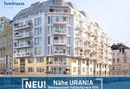 LUXUS PENTHOUSE MIT DACHTERRASSE UND POOL - BLICK AUF DONAUKANAL