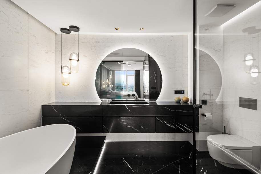 Ein Meisterwerk der Innenarchitektur und Technik - Penthouse mit Blick über ganz Wien!, Wohnung-kauf, 3.990.000,€, 1030 Wien 3., Landstraße