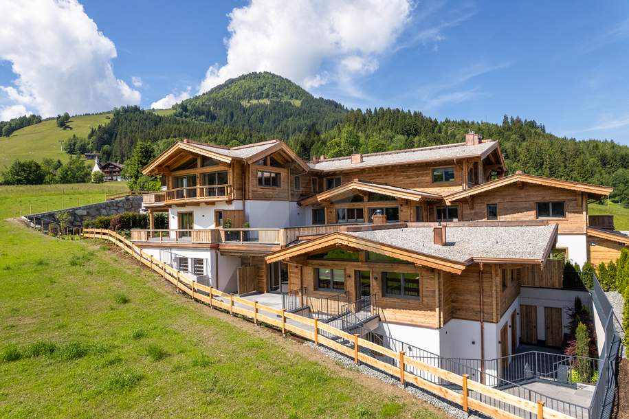 Luxuriöse Chalets an der Skiwiese in bester Panoramalage - Kirchberg in Tirol, Wohnung-kauf, 2.480.000,€, 6365 Kitzbühel