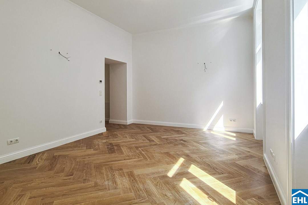 Hochwertig sanierte 1-Zimmer-Altbauwohnung im Stuwerviertel