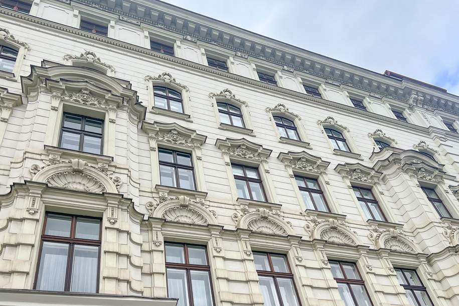 Elegantes Altbau-Ambiente – 4-Zimmer-Wohnung beim Naschmarkt, Wohnung-kauf, 1.120.000,€, 1060 Wien 6., Mariahilf