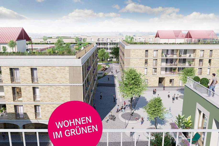 Urbanes Wohnen im Grünen: Entdecken Sie Ihr neues Zuhause im Tullnerfeld, Wohnung-miete, 729,17,€, 3451 Tulln