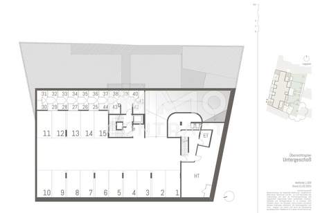 Tiefgaragenplatz Nähe U3 Kendlerstraße, Staßenbahn 10/49, Kleinobjekte-miete, 110,00,€, 1140 Wien 14., Penzing