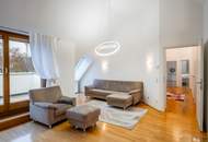 Hochwertige 120 m² Dachgeschoss-Traumwohnung mit 2 Terrassen im Herzen von Döbling