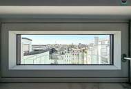 Elevate 1090 – Erstbezug: Luxus Dachgeschoss - Maisonette Wohnung (klimatisiert) mit Balkon und Terrasse nahe U6 Alser Straße, AKH!