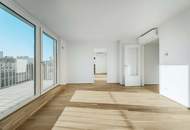 Klimatisierte 3 Zimmer Dachgeschosswohnung I Ausblick I Südausrichtung I Top Anbindung