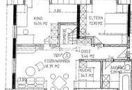 Großzügige 4-Zimmer-Dachgeschoß-Wohnung in zentraler Lage - inkl. TG-Stellplatz und Gemeinschaftsgarten!