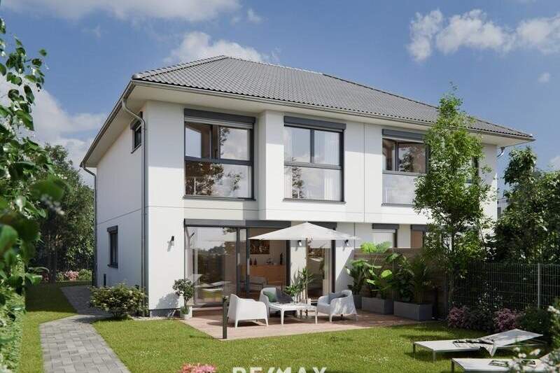 Leben in Aspern - Doppelhaushälfte auf Eigengrund!, Haus-kauf, 949.900,€, 1220 Wien 22., Donaustadt