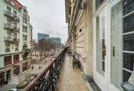 Möblierte 4-Zimmer Wohnung mit Balkon, Nähe Schwedenplatz