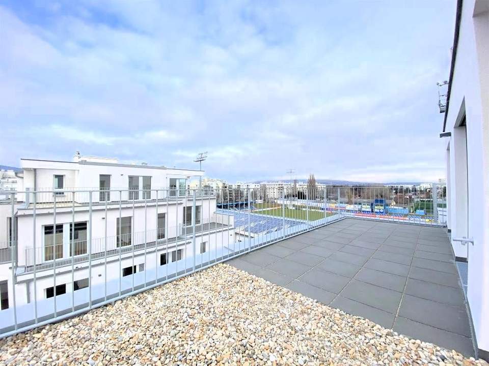 Ihr Penthouse – mit 90m² Terrassenfläche und Direktlift in die Wohnung!!
