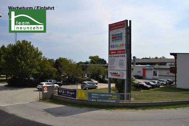 Auffällige und weit sichtbare Werbefläche auf Werbeturm direkt an der Burgenland Straße - Industriegelände Donnerskirchen. - WOHNTRAUM, Gewerbeobjekt-miete, 250,42,€, 7082 Eisenstadt-Umgebung