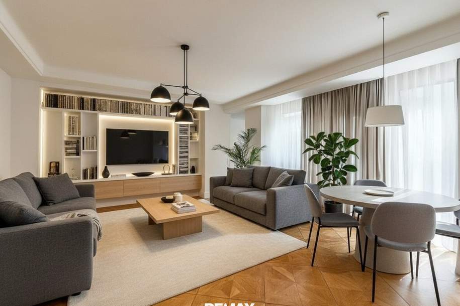 Altbaucharakter! Helle große Räume, hohe Decken! Ihr neues Zuhause mit historischem Charme!, Wohnung-kauf, 490.000,€, 1080 Wien 8., Josefstadt