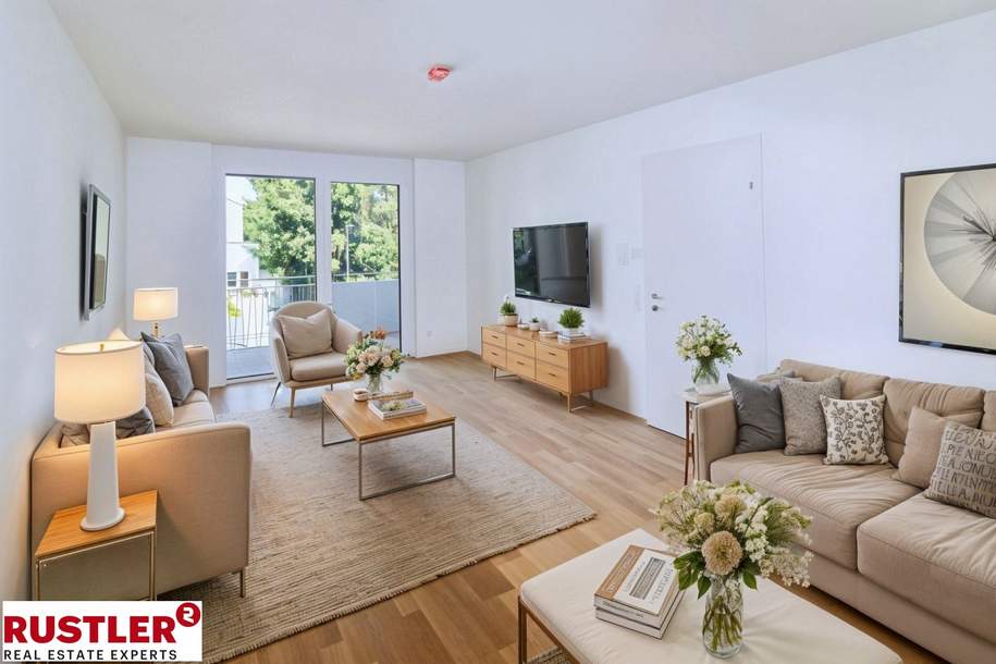 Wohnen an der Traisen – Im Herzen St. Pöltens - Exklusive Eigentumswohnungen mit Naturblick, Wohnung-kauf, 298.700,€, 3100 Sankt Pölten(Stadt)