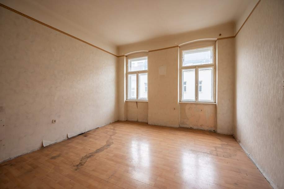 ++H7++ Sanierungsbedürftige 2-Zimmer Altbau-Wohnung, viel Potenzial!, Wohnung-kauf, 169.450,€, 1160 Wien 16., Ottakring