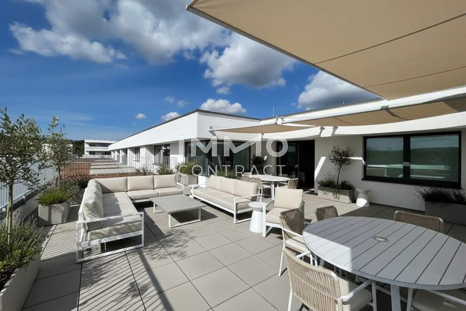 KREMSER WOHNKONZEPT - TOP80 Exklusives 4ZI-PENTHOUSE, Panorama-W-Terrasse und O-Balkon € 513.249,88 + 2 TG > Gesamtkaufpreis € 548.411,62 - klimaaktiv!, Wohnung-kauf, 197.042,€, 3500 Krems an der Donau(Stadt)