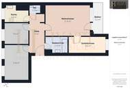 Helle 4-Zimmer-Wohnung mit hofseitiger Südloggia