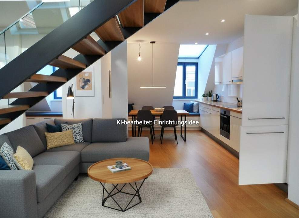Gumpendorfer Straße: 5-Zimmer-Maisonette mit Terrasse