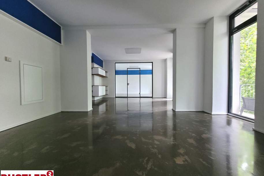 Großzügiges Büro bei der Pohlgasse mit Balkon und Terrasse, Gewerbeobjekt-miete, 2.107,60,€, 1120 Wien 12., Meidling