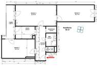 Estbezug in generalsanierter 3-Zimmer-Wohnung mit verglaster Loggia im 4.Lifstock