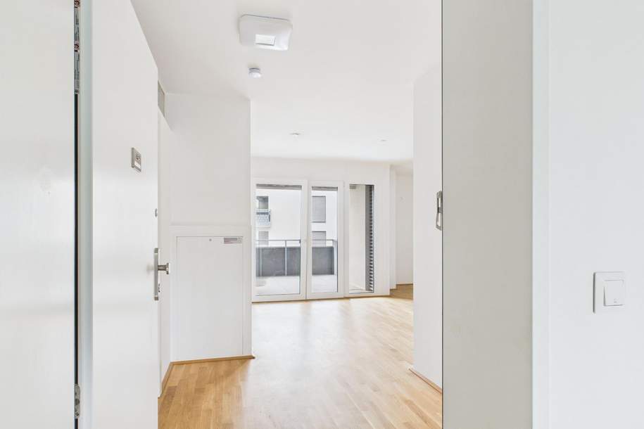 2 Zimmer Wohnung mit großer Loggia und perfekter Anbindung ERSTBEZUG "Fixpreis" inclusive Tiefgarage, Wohnung-kauf, 207.000,€, 4600 Wels(Stadt)