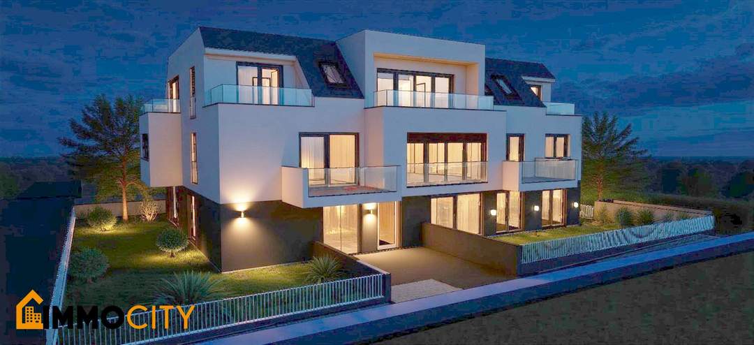 BAUGRUNDSTÜCK MIT STUDIE – 2 HÄUSER / 9 WOHNUNGEN – WIEN 22 HALBLEHENWEG 9 / 9A · 1220 WIEN