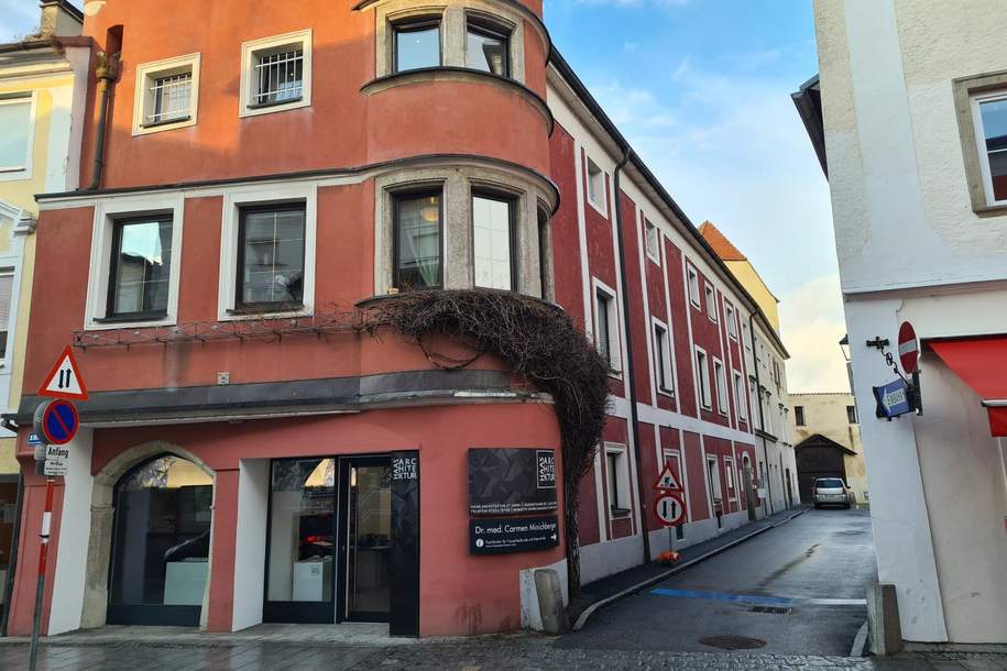 Urbanes Loftgefühl im historischen Gewölbe – Mietwohnung im Herzen von Enns, Wohnung-miete, 869,00,€, 4470 Linz-Land