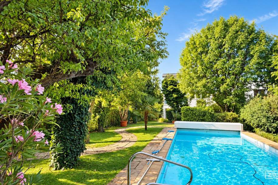 Hier hat Familienglück Platz! 3 durchdachte Wohnebenen, Traumgarten, Pool & Poolhaus | ZELLMANN IMMOBILIEN, Haus-kauf, 1.490.000,€, 1120 Wien 12., Meidling