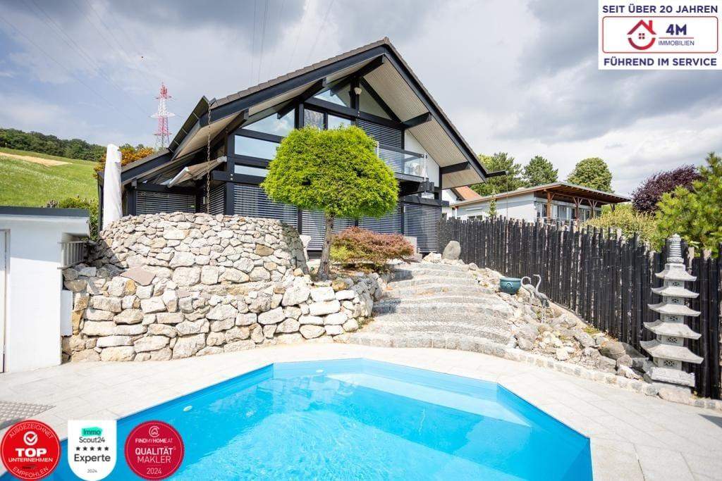 🏡 Exklusives HUF Architektenhaus in Maria Gugging! Anzahlung 450.000,00 Euro diskret & direkt vom Eigentümer finanzieren! (ohne Bonitätsnachweis)