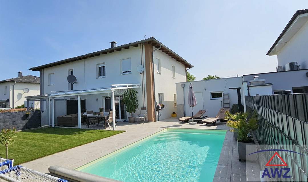 Marchtrenk: Wunderschönes neuwertiges Wohnhaus in schöner Lage!