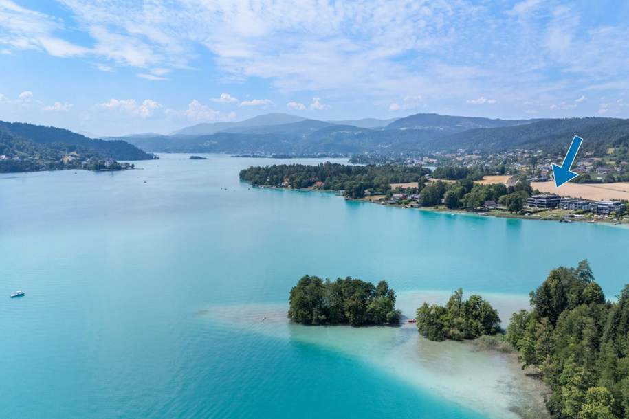 Seewohnung in erstklassiger Lage mit Outdoor-Pool, Wohnung-kauf, 1.490.000,€, 9210 Klagenfurt Land