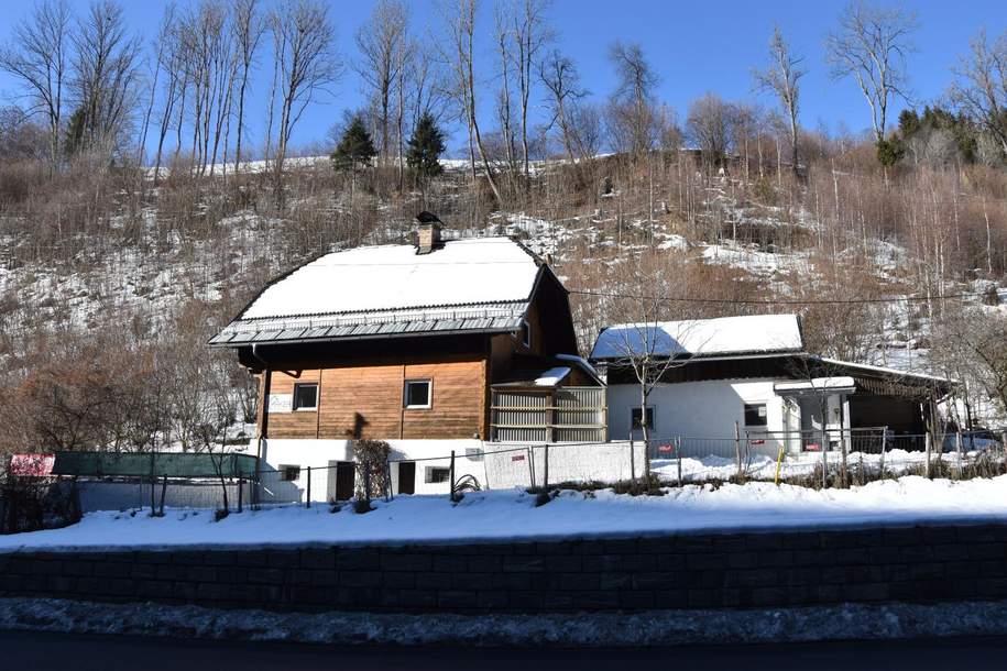 Wohnen - Vermieten direkt an der Katschbergbundesstrasse, Haus-kauf, 170.000,€, 9861 Spittal an der Drau