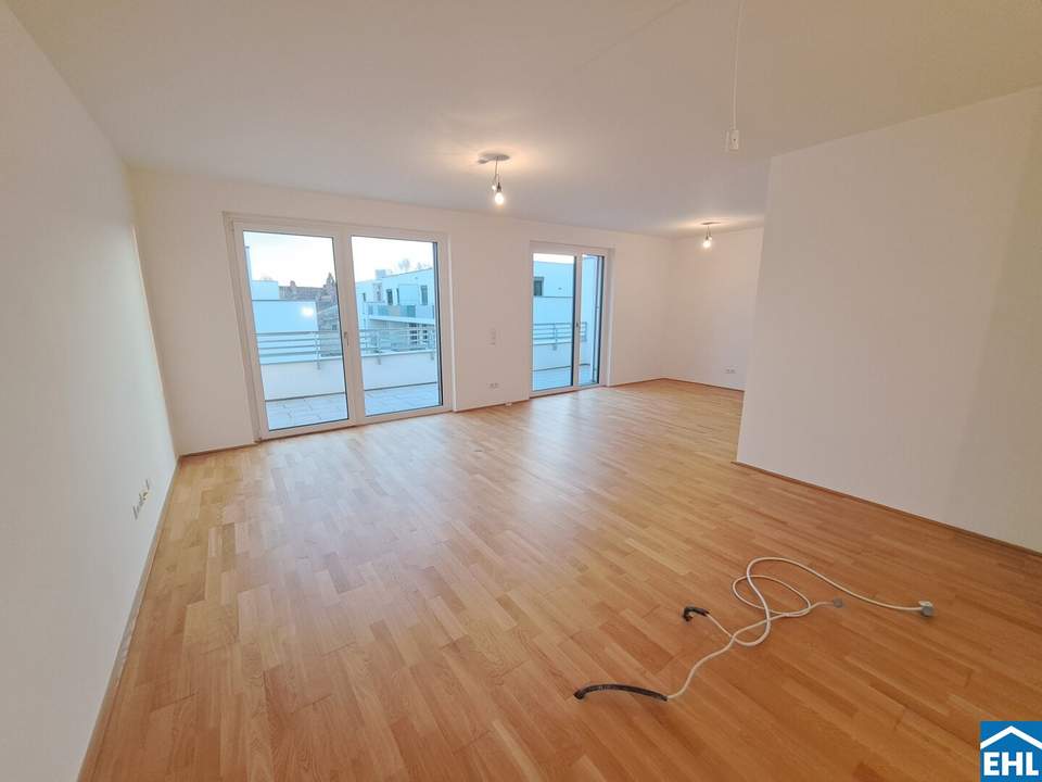 Großzügige Freiflächen: Loggia, Balkon, Terrasse oder Garten - ein Mehrwert für Ihr Investment