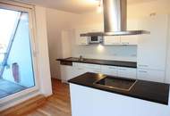 Zieglergasse: Top-moderne DG-Wohnung mit westseitiger Terrasse - Eine Ebene!!