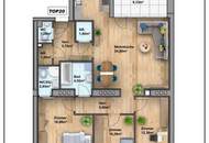 ERSTBEZUG: DG I Nähe U3 &amp; S-Bahn I Außenfläche ohne direkten Gegenüber I Fußbodenheizung, Luftwärmepumpe, Lift u.v.m.