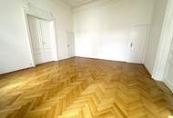 MÖLLWALDPLATZ, U1-Nähe, 133 m2 Altbau mit Loggia, 3 Zimmer, Extraküche, 2 Loggia, Wannenbad, Parketten, 1. Liftstock