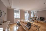 Ab 15.7.26: ruhig gelegene und modern ausgestattete Altbau-Wohnung mit hofseitiger Loggia