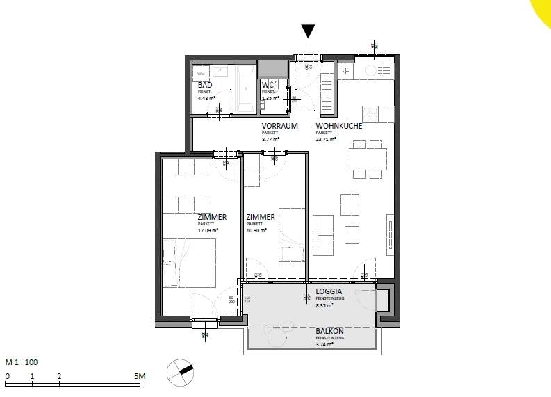 Mi Living- Hochwertige Eigentumswohnungen nähe U1 Hauptbahnhof