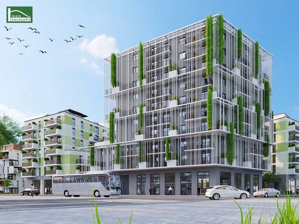 Erstbezug mit Balkon – Moderne 2-Zimmer-Wohnung in attraktiver Neubauanlage in 1210 Wien