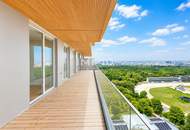 Elegant Wohnen im Prater mit Concierge, Gym, Sauna, Pool und ganz viel Aussicht