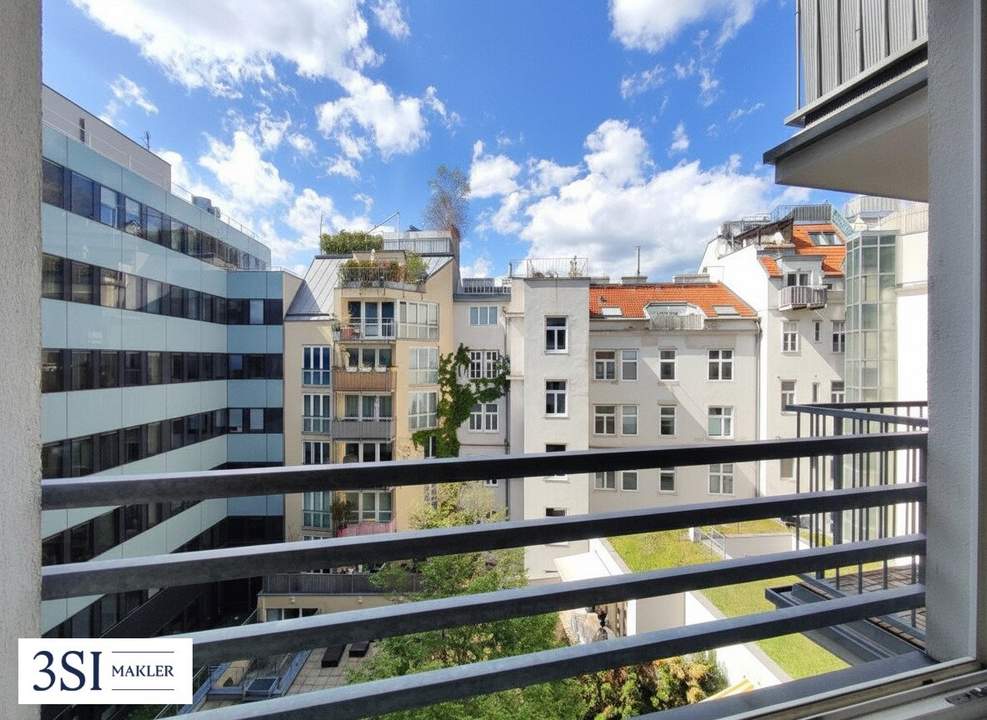 MICRO LIVING - Hofseitige Kleinwohnung mit Balkon und Garagenplatz