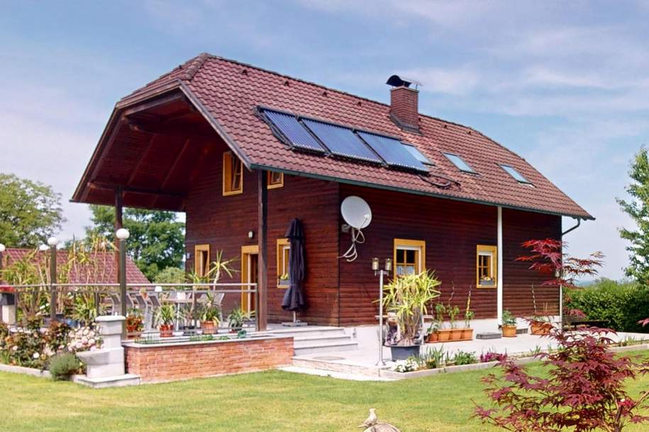 Ländliches Einfamilienhaus in Gartenoase, Haus-kauf, 385.000,€, 4632 Wels-Land