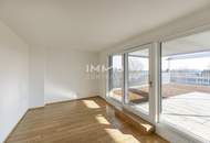 Luxuriöse Penthouse Wohnung mit großer Dachterrasse und Blick in die Weinberge!