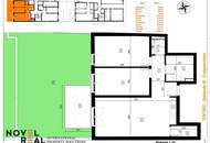 Freiraum trifft Wohnkomfort- Wohnung mit Garten und Terrasse