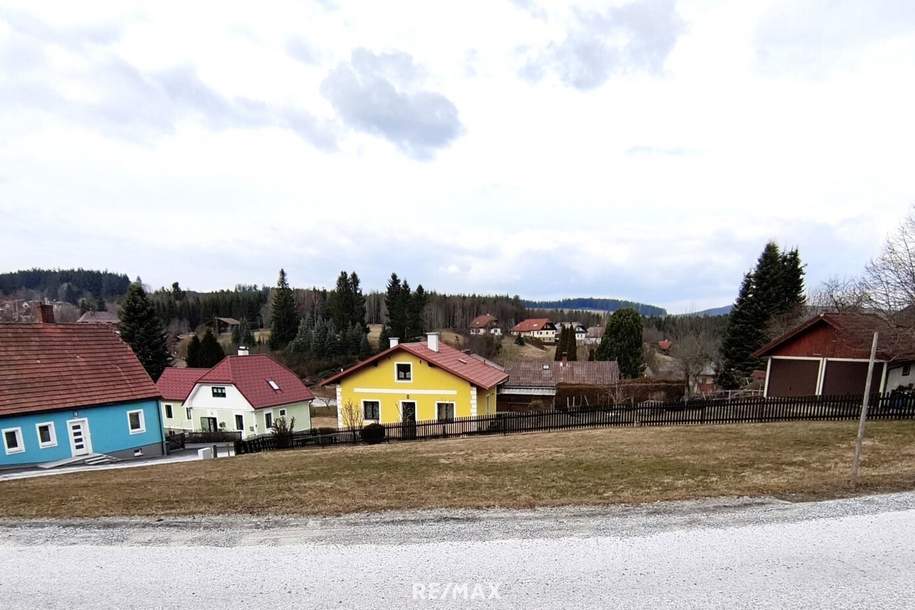 Baugrundstück in Gutenbrunn NÖ – 679 m² in ruhiger Lage um 17.000 €, Grund und Boden-kauf, 17.000,€, 3665 Zwettl