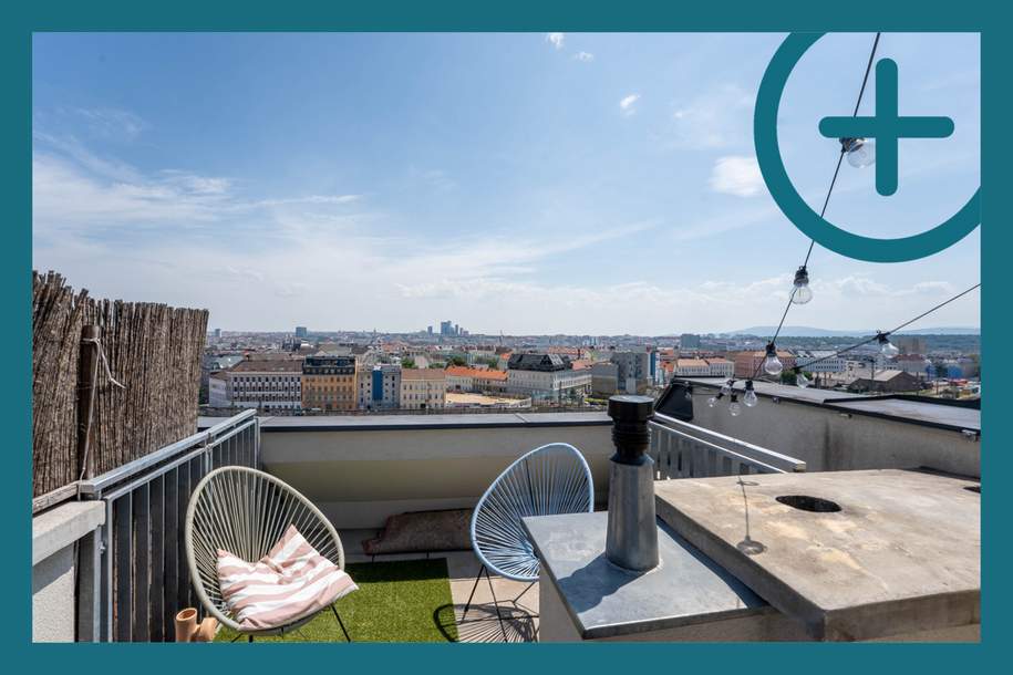 ROOFTOP FEELING MIT WEITBLICK- BEFRISTET VERMIETET, Wohnung-kauf, 229.000,€, 1150 Wien 15., Rudolfsheim-Fünfhaus